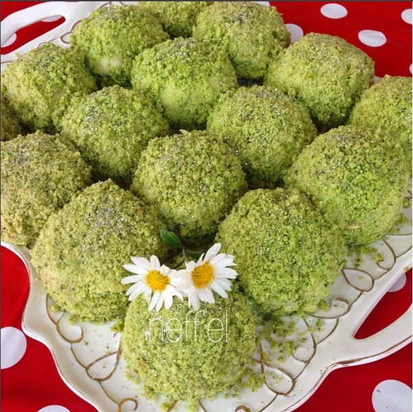 ıspanaklı köstebek pasta